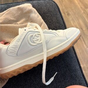 Gucci Cream Sneakers